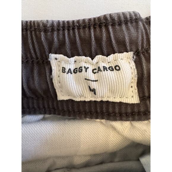 PacSun Cargo Jogger Pants Sz M Casual Drawstring Brown Gorpcore Skater Outdoor - Picture 12 of 13